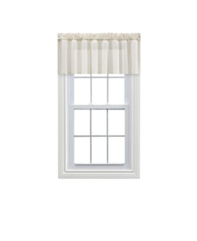 Занавеска Ellis Curtain Cotton Voile 1.5" Rod Pocket Tailored Valance для окон