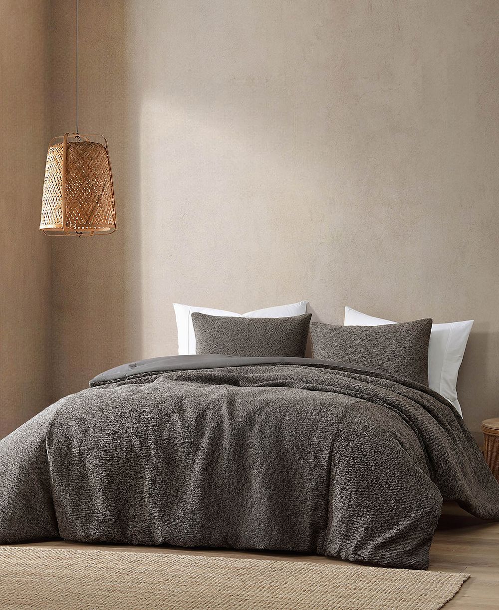 Riverbrook Home Winnipeg Boucle 3-Piece Comforter Set, Queen
