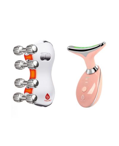 Массажер PURSONIC 7-in-1 LED Therapy Wand и 5-in-1 Skin Roller