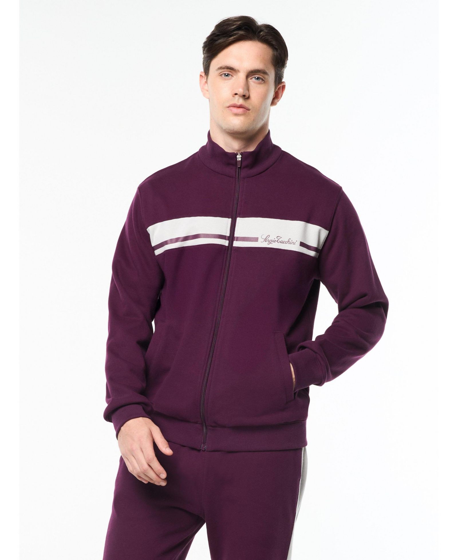 Sergio Tacchini Men's Cursivo Track Jacket