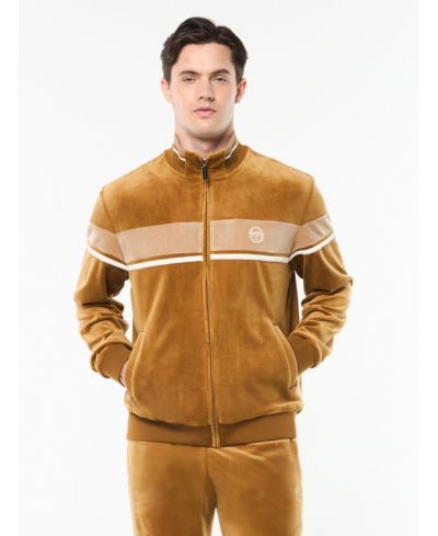 Sergio Tacchini Мужской велюровый спортивный костюм Damarindo Track Jacket