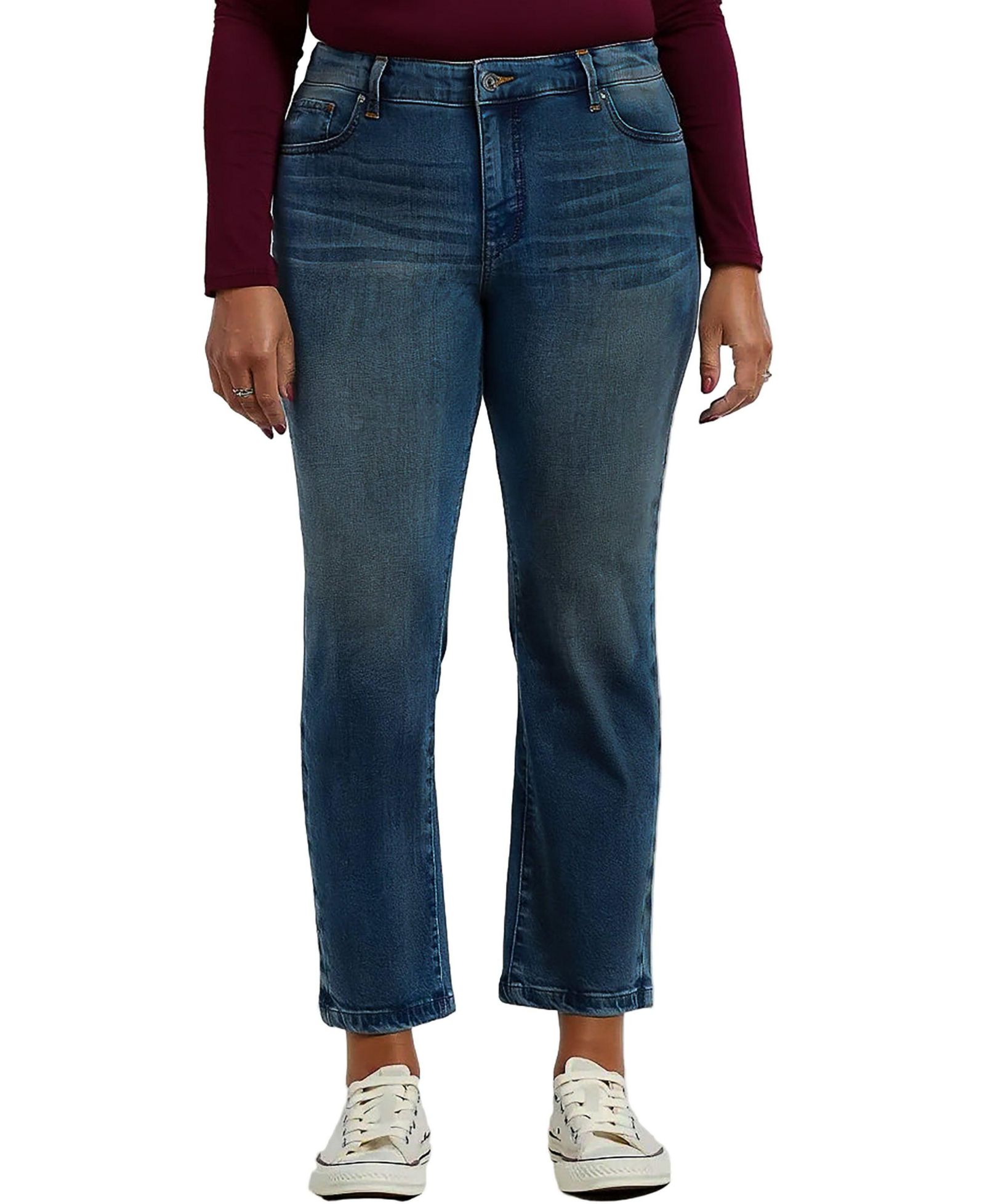 SLINK Jeans Women's Denim high rise skinny jeans