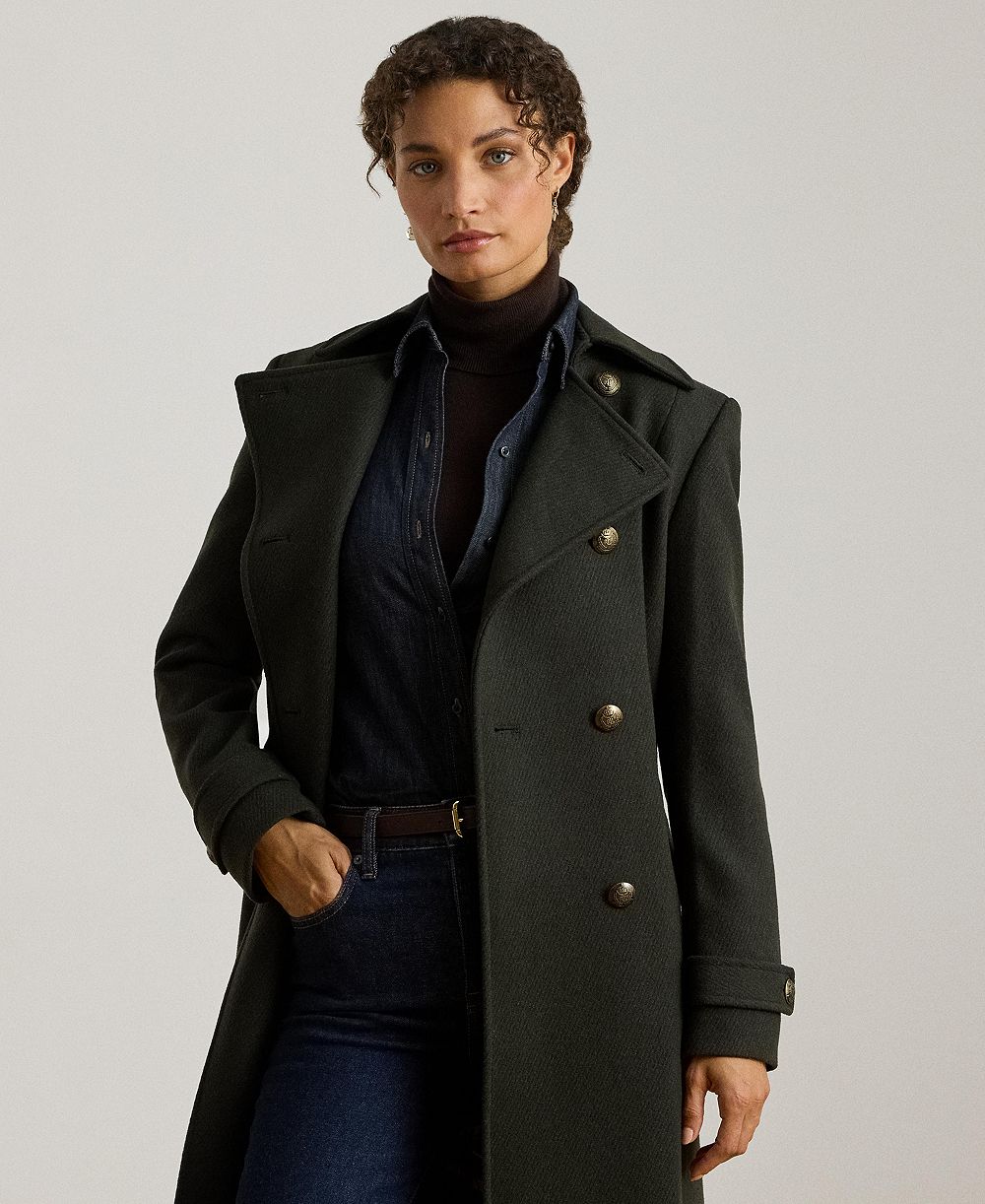 Lauren Ralph Lauren Women's Collared Coat