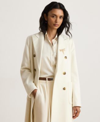 Женское шерстяное пальто Lauren Ralph Lauren Maxi