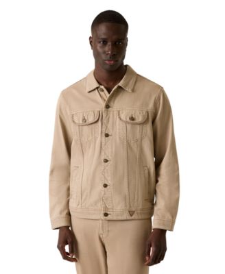 Куртка GUESS Men's Denim-Inspired с передними карманами на клапанах