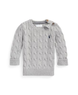 Polo Ralph Lauren Детский хлопковый свитер с косами