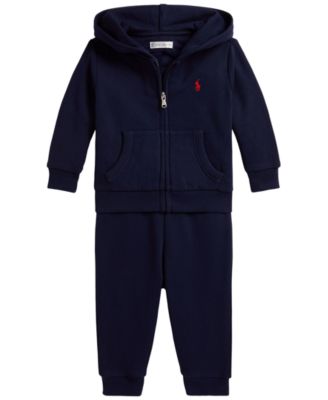 Детский комплект Polo Ralph Lauren Full-Zip Hoodie и брюки 2-Piece Set