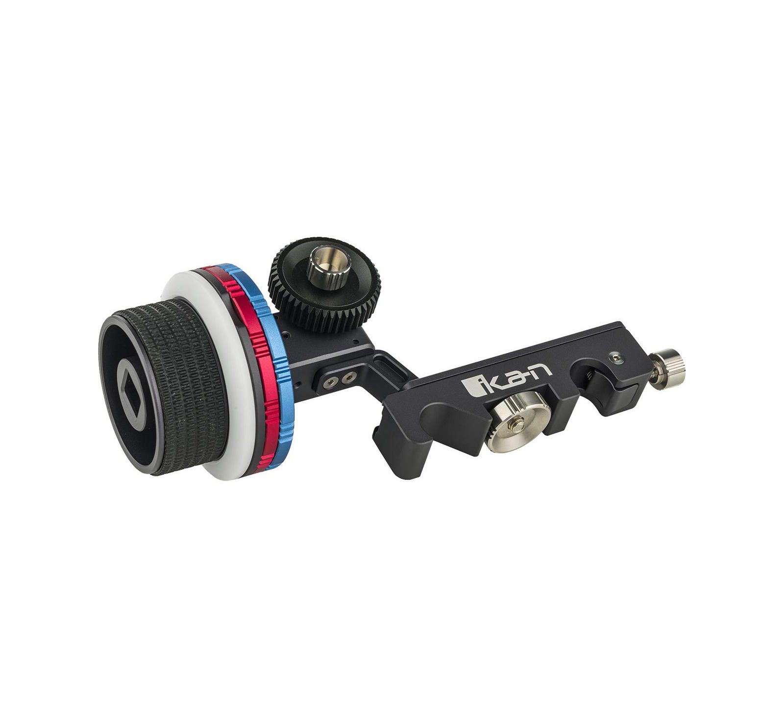 Ikan Stratus STR-FF Adjustable Hard Stops Follow Focus for 15mm Rods