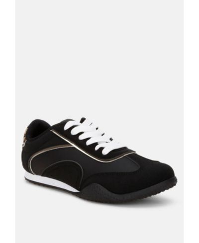 London Rag Women's Zuccia Comfortable Lace-Up Sneakers