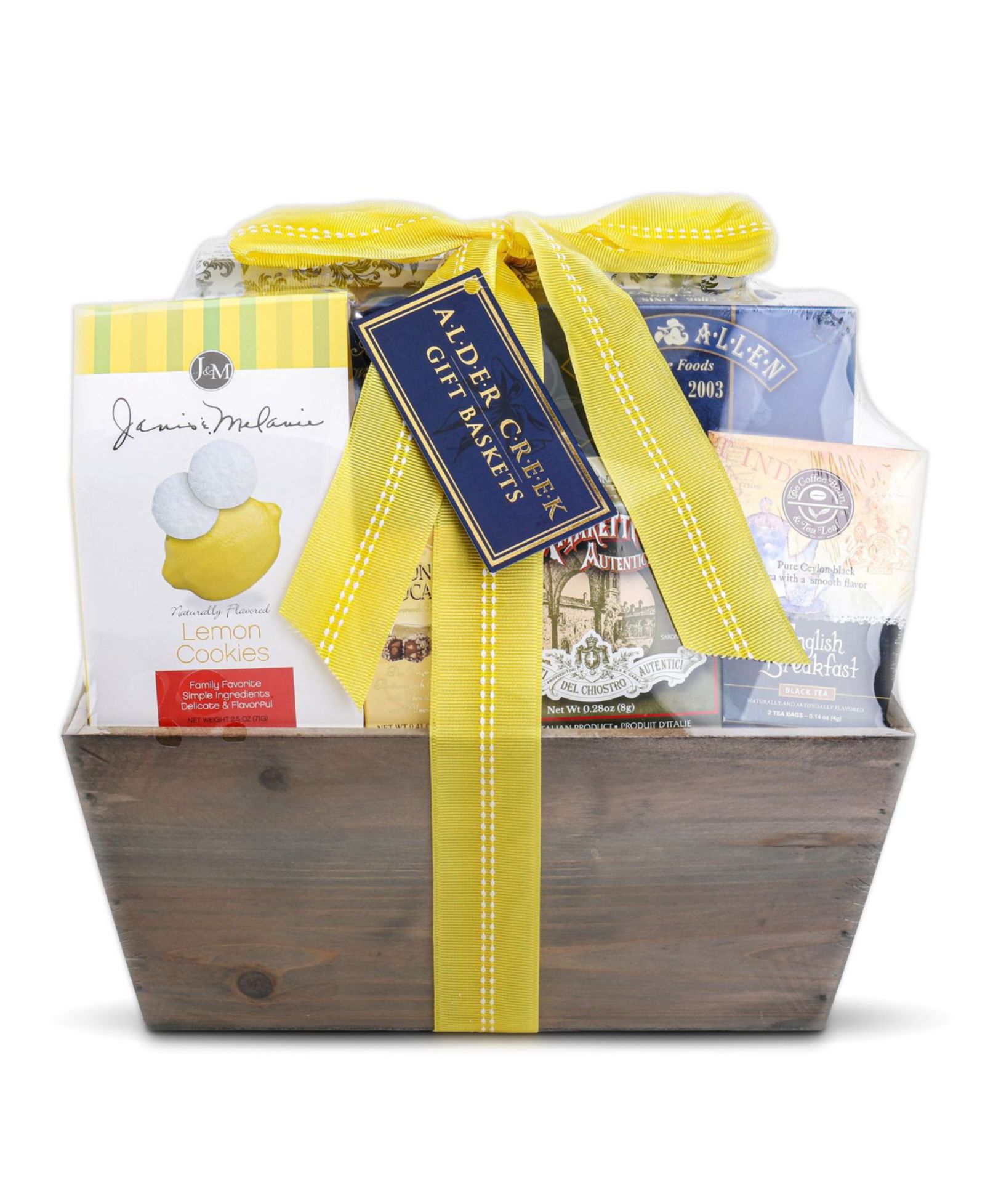 Подарочная корзина Alder Creek Gift Baskets Lemon Breeze, 8 предметов
