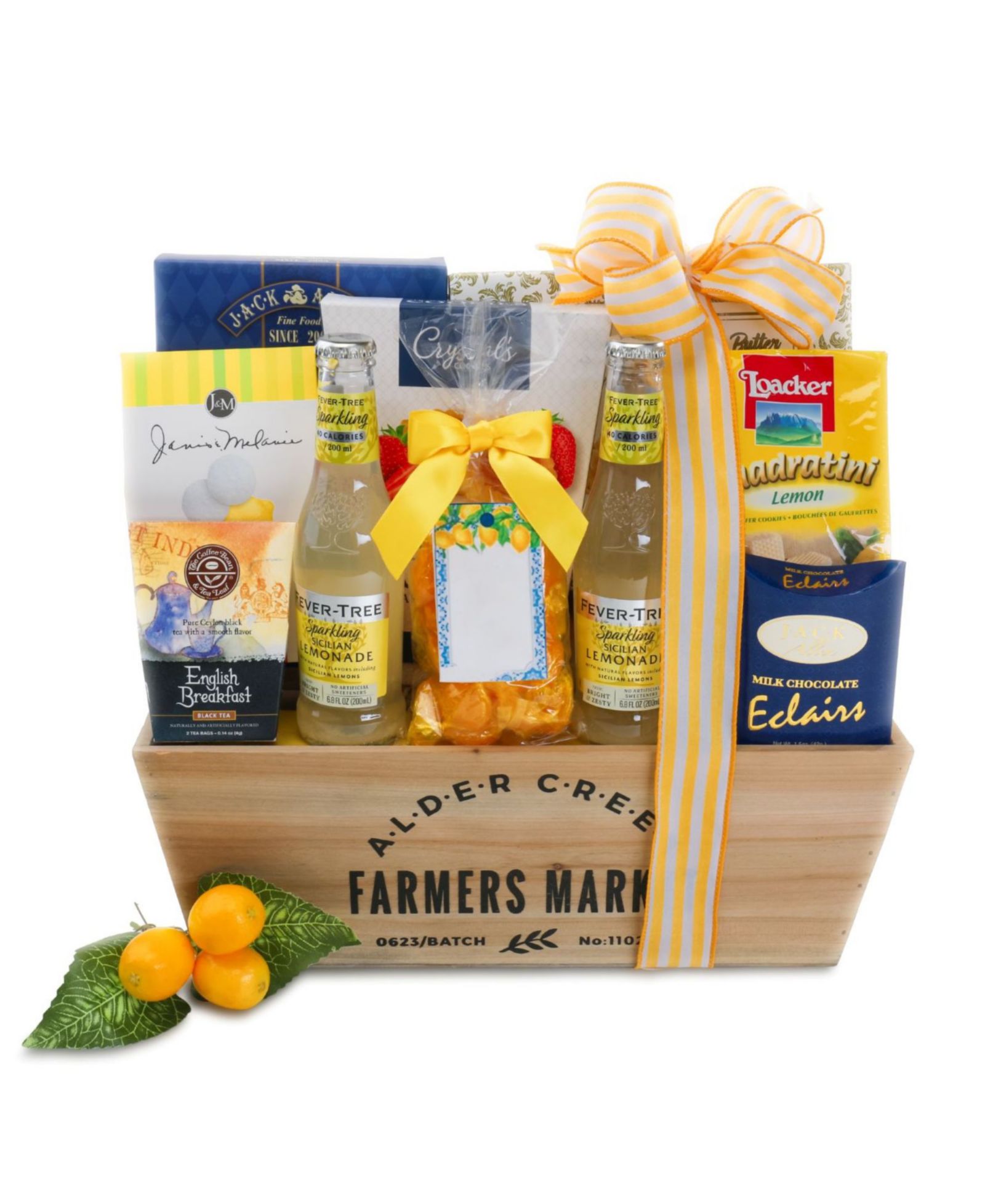 Подарочный набор Alder Creek Gift Baskets Sunshine is for Lemonade, 9-Piece