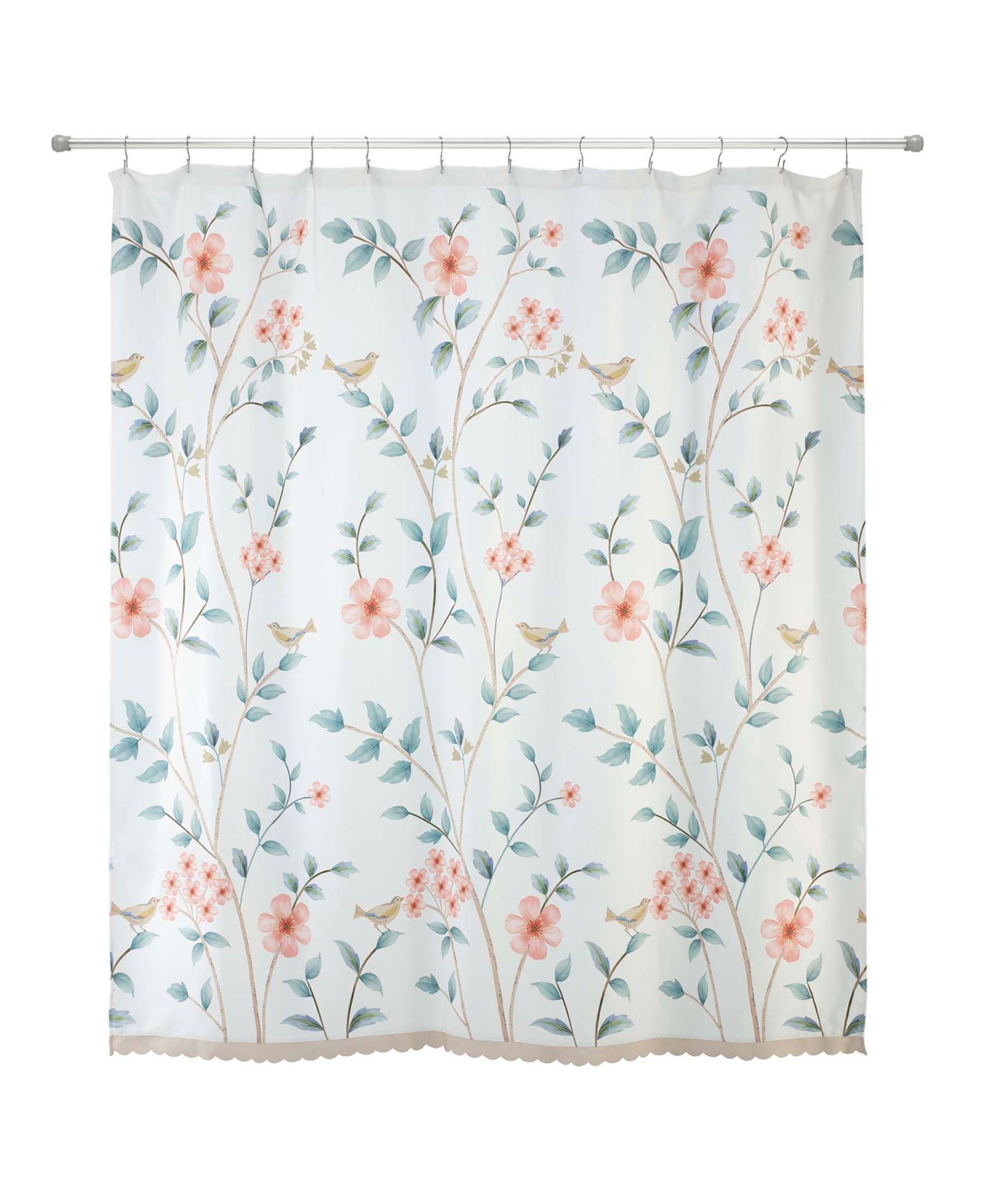 Avanti Pretty Birds занавеска для душа, 72" x 72"