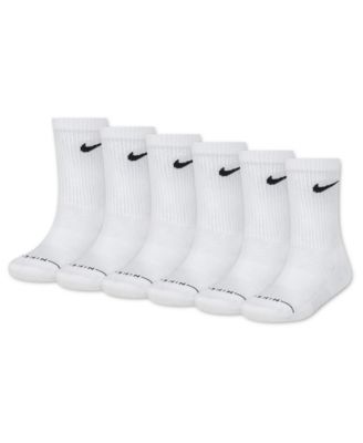 Носки Nike Dri-Fit Elevated Crew для мальчиков и девочек 4-7, 6-Pack