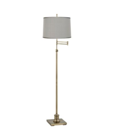 Напольная лампа 360 Lighting Swing Arm, высота 70", античная латунь