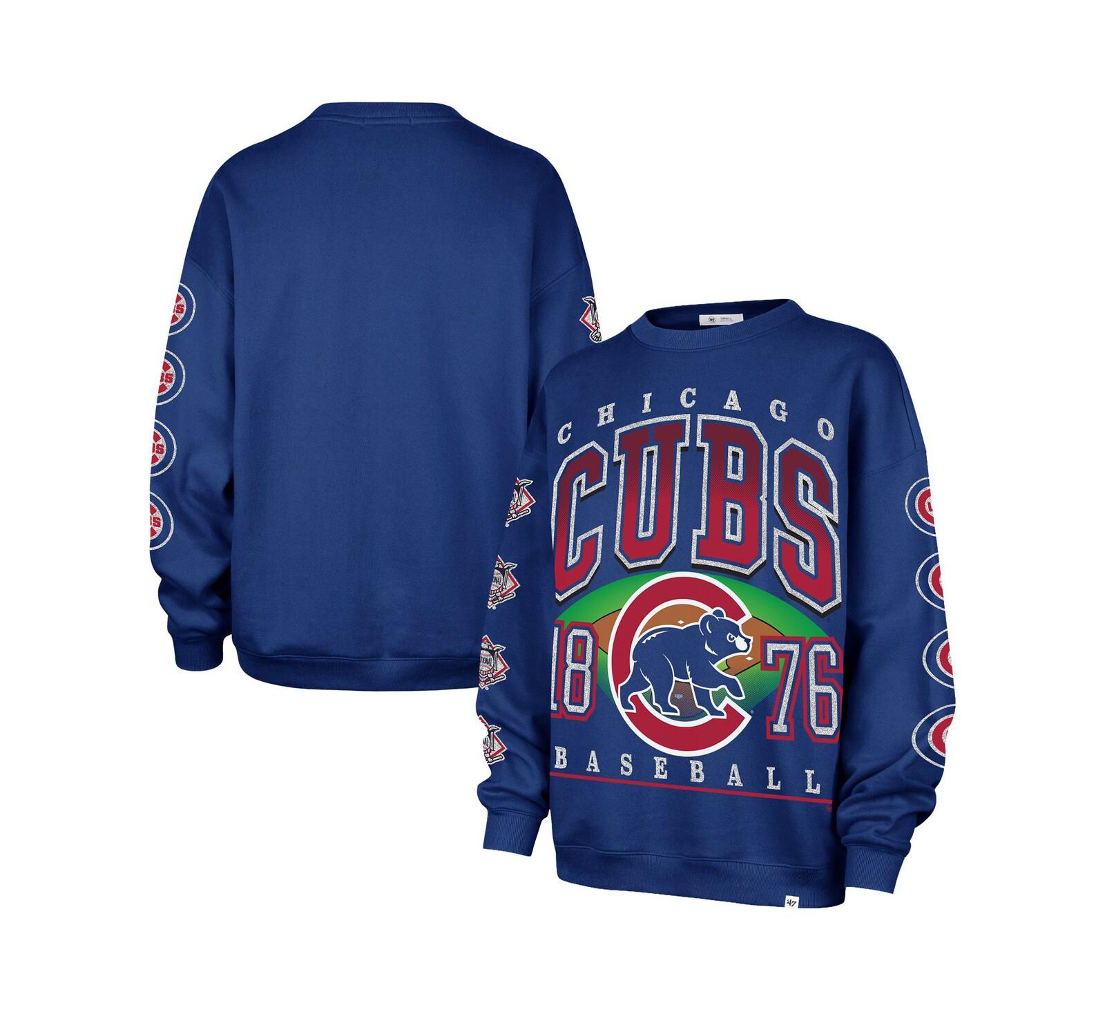 Женский оверсайз свитшот '47 Brand Chicago Cubs