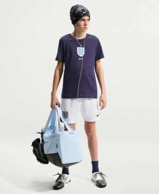 Nike Big Boys and Girls Navy England National Team Crest T-Shirt