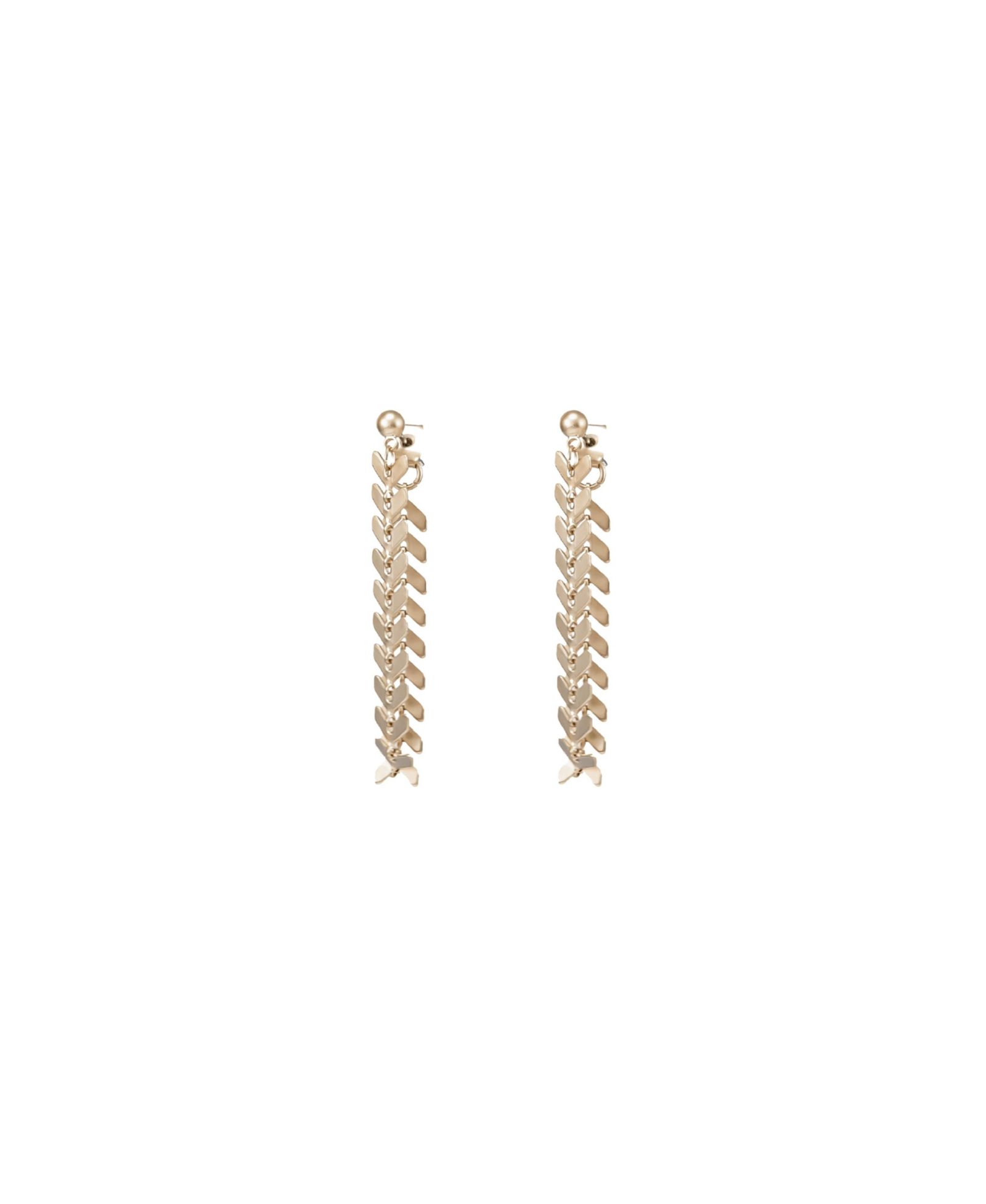 Серьги Bearfruit Jewelry Elara Chevron Drop
