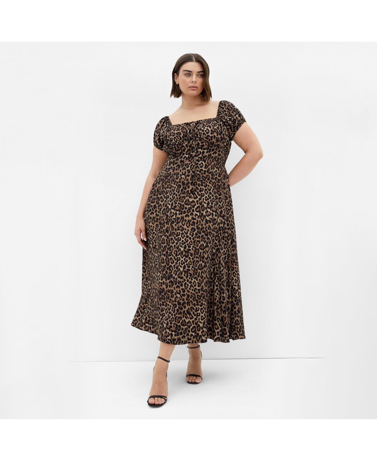 CITY CHIC Женское платье макси Abbigail Print