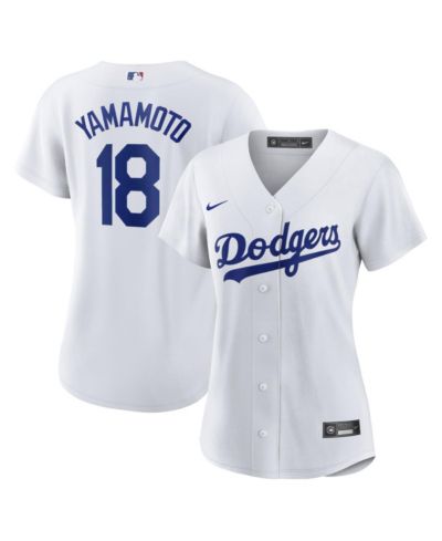 Nike Женская джерси Los Angeles Dodgers Yoshinobu Yamamoto White