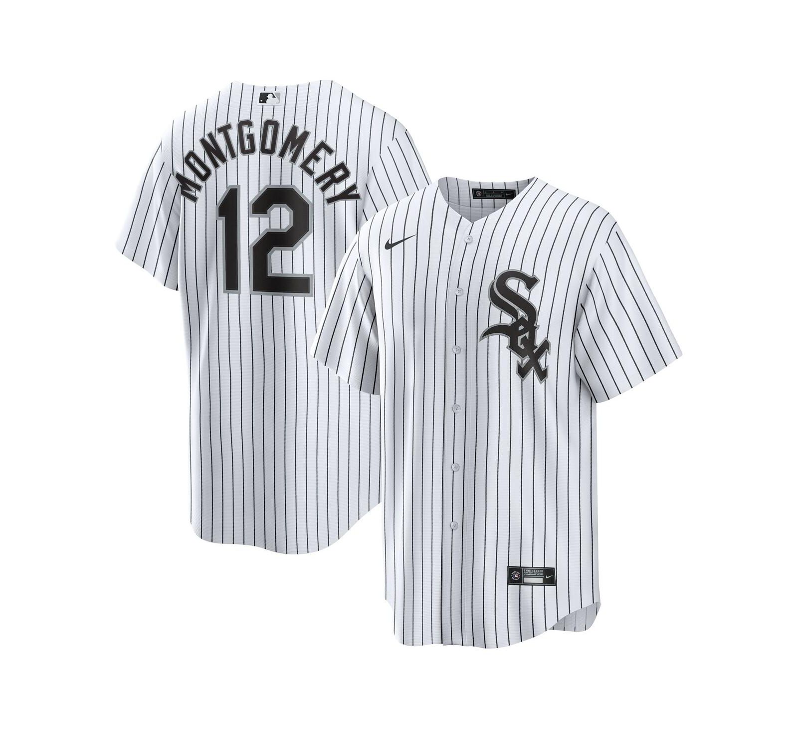 Nike Мужская джерси Chicago White Sox Colson Montgomery, белая