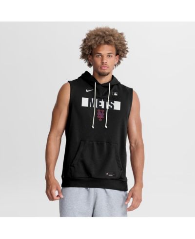 Худи Nike Dri-FIT без рукавов New York Mets Authentic Collection, Мужское, черное