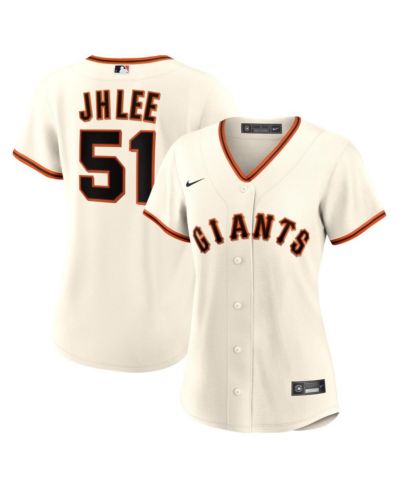 Женская реплика джерси Nike Jung Hoo Lee Cream San Francisco Giants Home