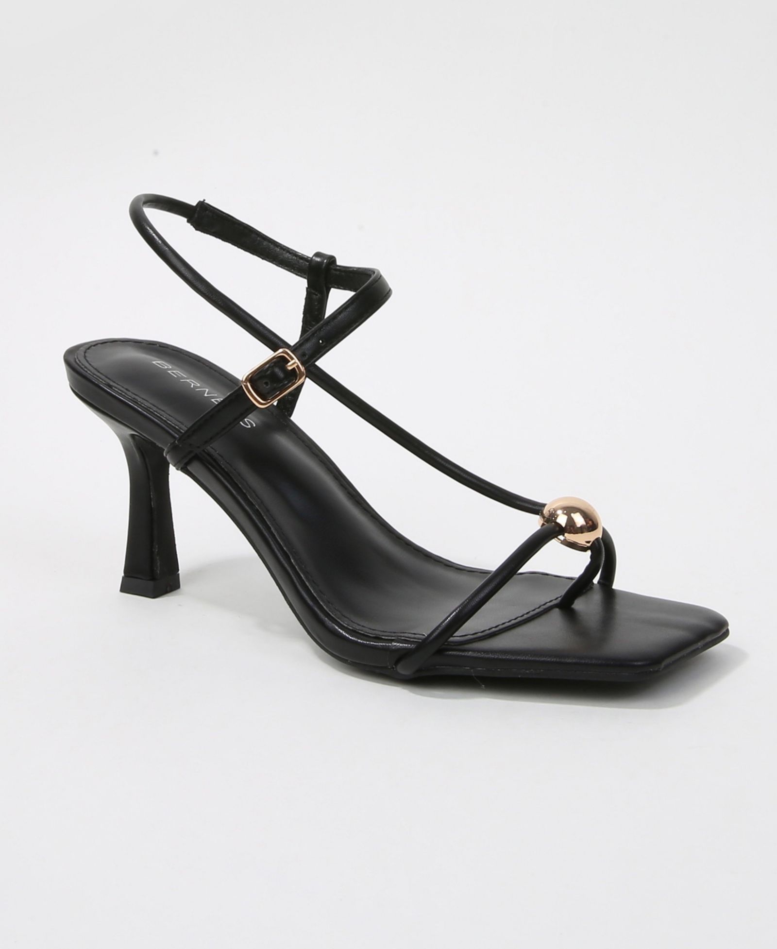 BERNESS Women's Hisako Dress Heeled Thong Sandal