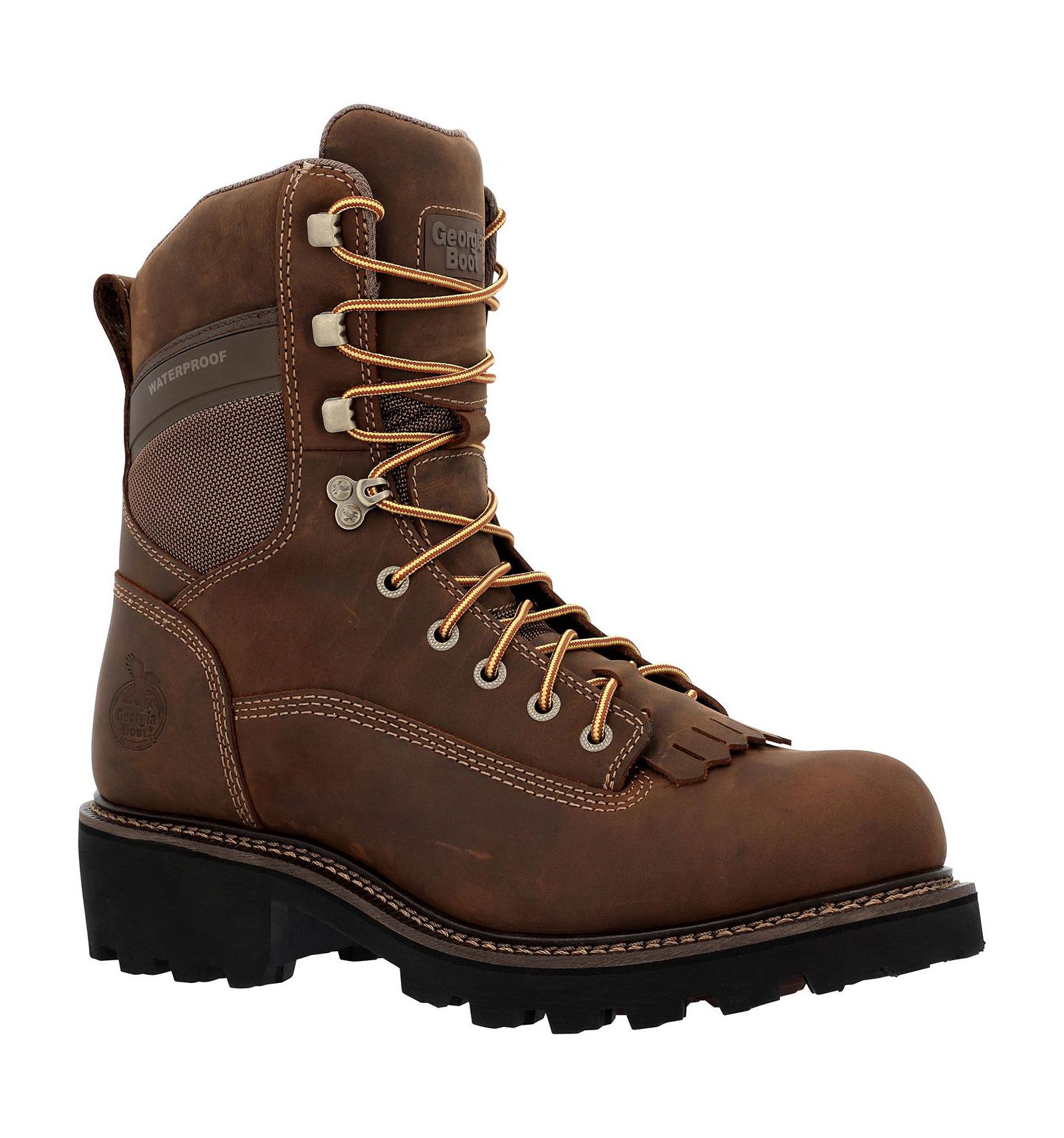 GEORGIA BOOT Men's Core 37 9" Scalloped Heel Waterproof Work Boot