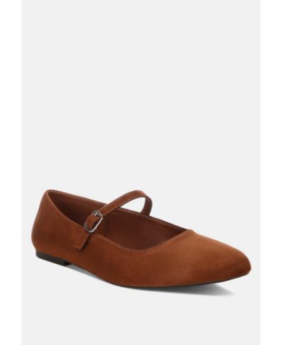 Rag and Co Womens Jobal Mary Jane Ballet Flats