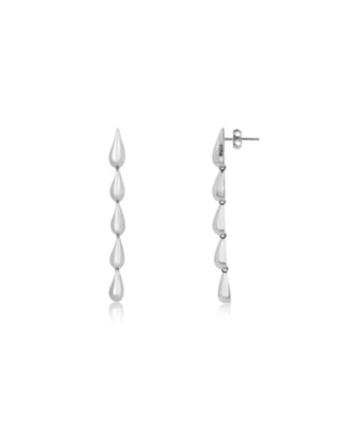 The Lovery Teardrop Dangle Earrings Sterling Silver