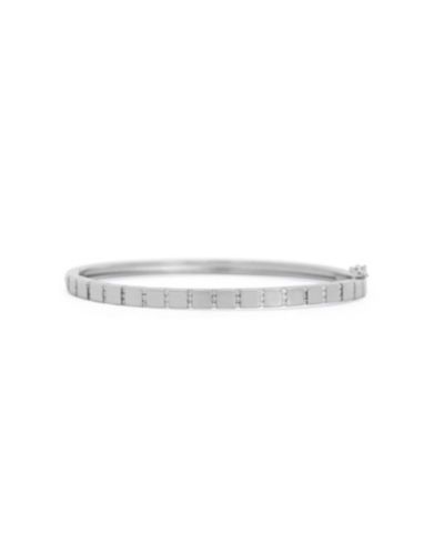 Браслет The Lovery Ribbed CZ из стерлингового серебра