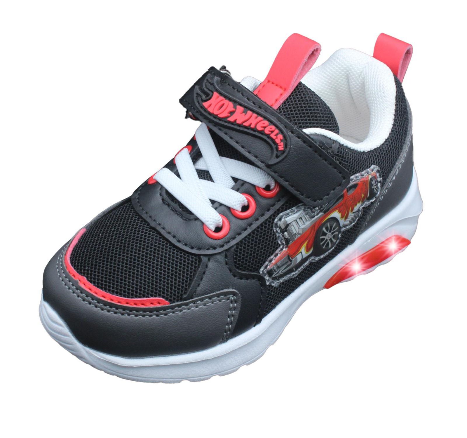 Hot Wheels Toddler Light-Up Sneakers