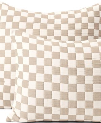 Lands' End стеганая наволочка Jacquard Quilted Sham