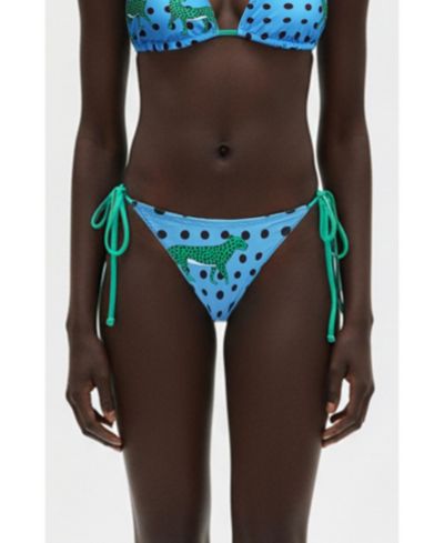 Jessie Zhao New York Women's Verdant Wild Reversible Tie Side Bottom