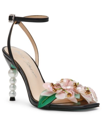 Betsey Johnson Women's Kasie вечерние босоножки с жемчугом