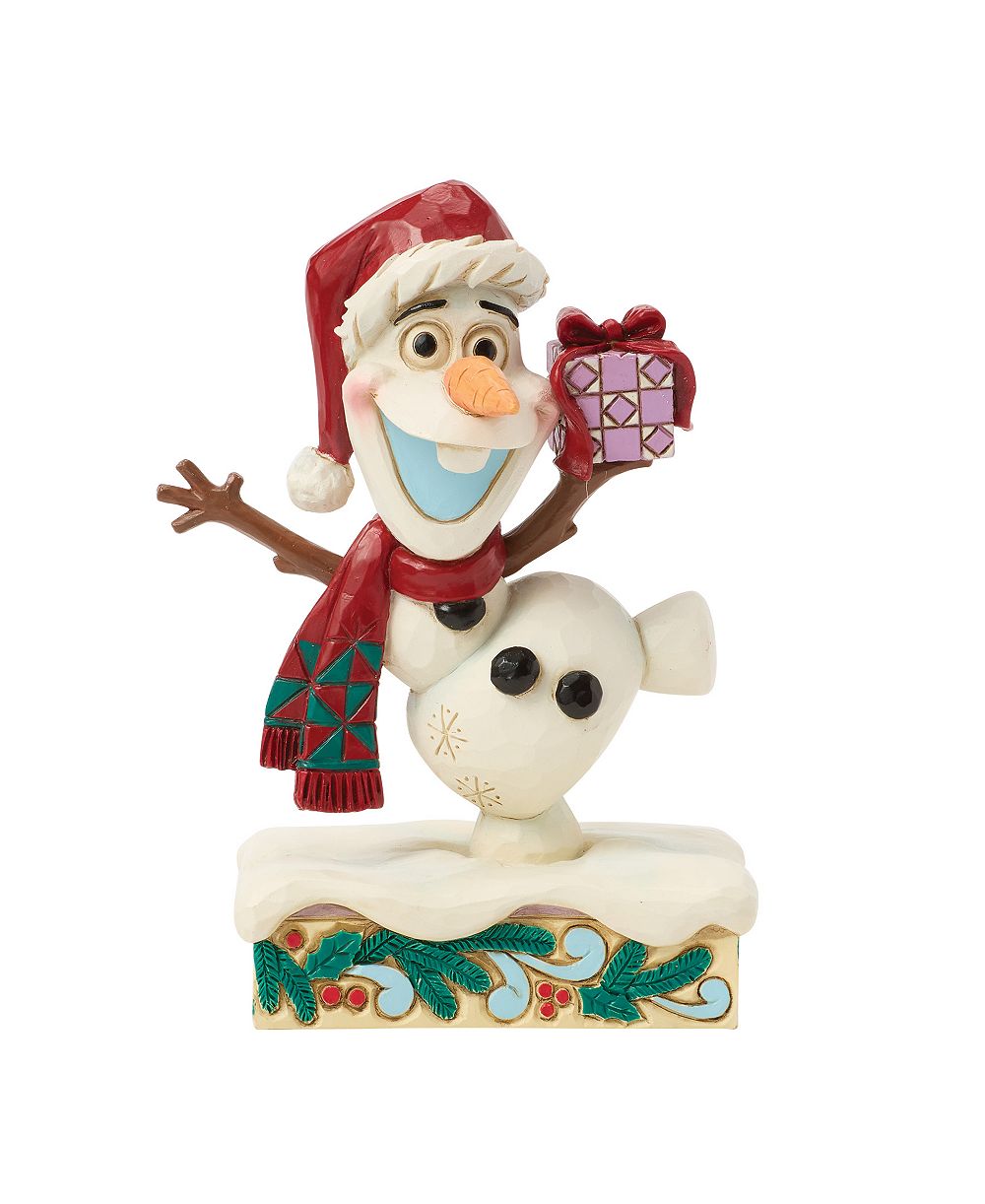 Jim Shore Disney Traditions рождественская фигурка Olaf Personality Pose