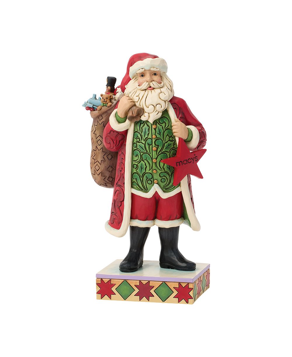 Фигурка Jim Shore Heartwood Creek Macy's Santa with Toys