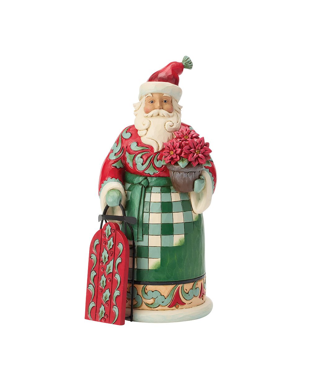 Jim Shore Heartwood Creek Фигурка Санта-Клауса Fig Highland Glen