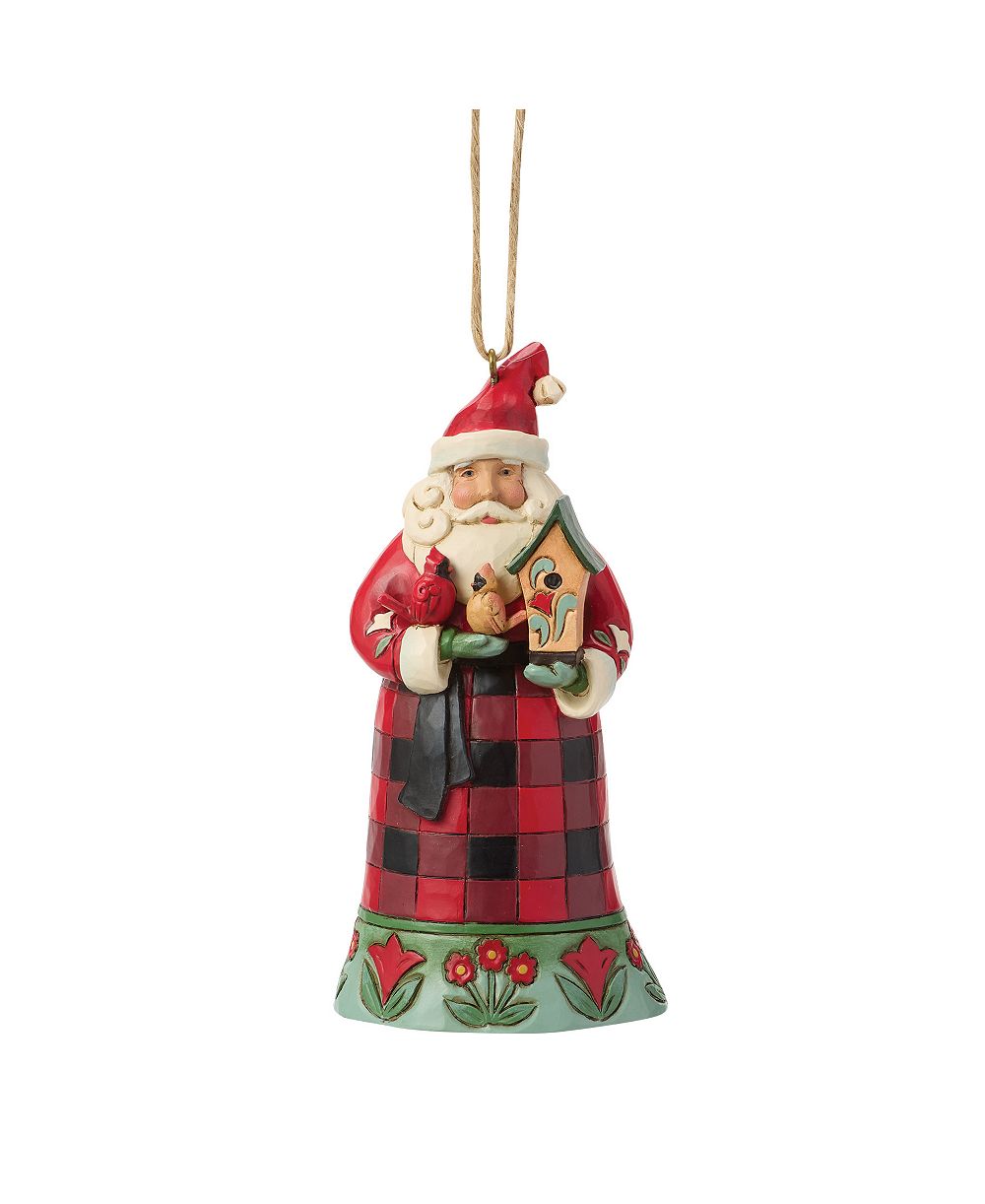 Украшение Jim Shore Heartwood Creek Highland Glen Santa Ornament