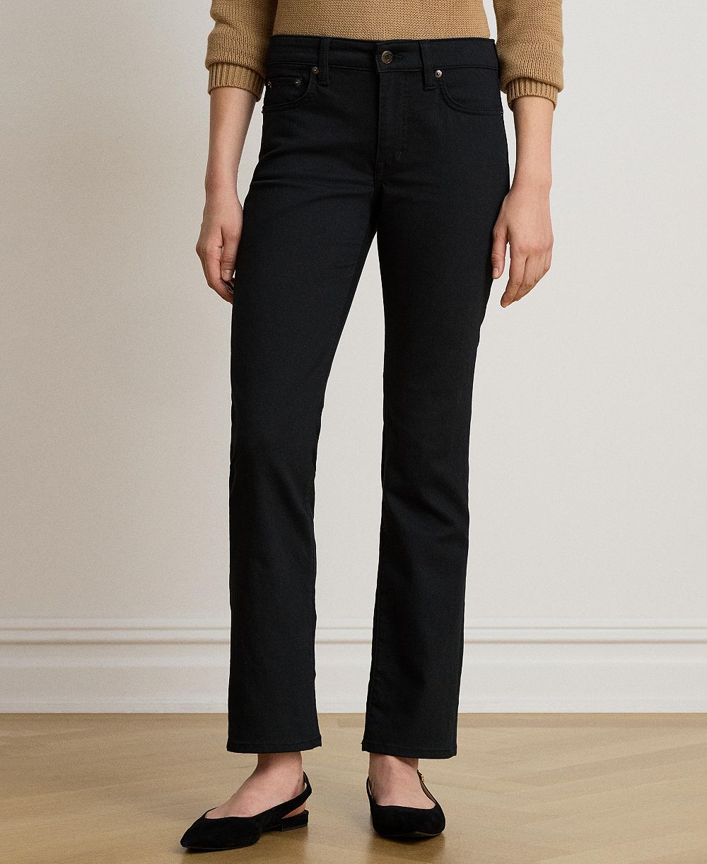 Женские джинсы Lauren Ralph Lauren Mid-Rise Slim Straight