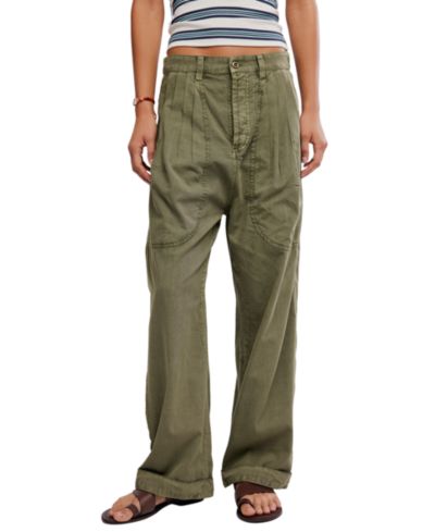 Женские брюки Free People Clover Mid-Rise Dropped Trouser
