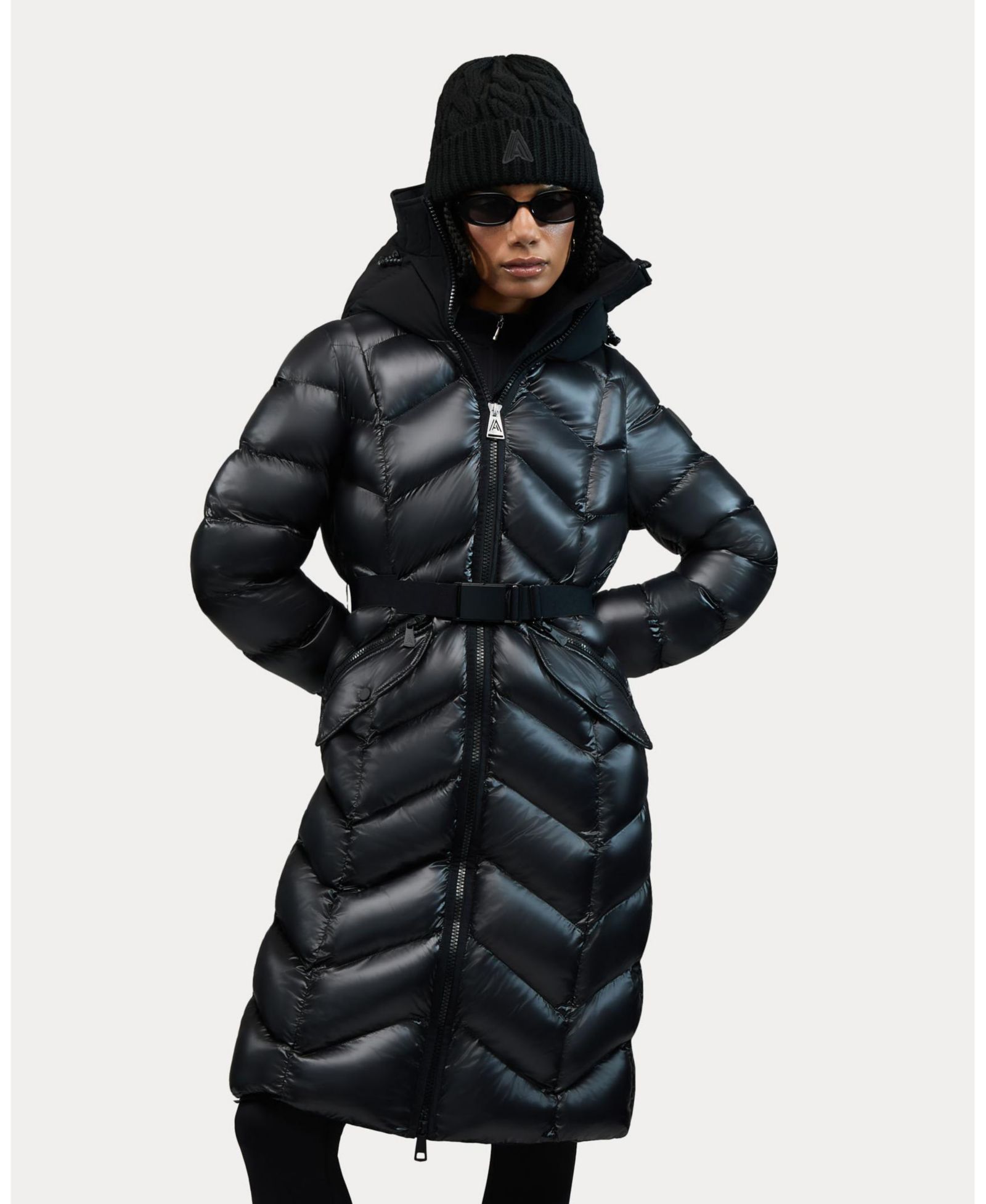 Alpenhaus Women's Bellevaux Puffer Coat with Adjustable Belt
