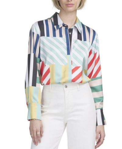 ELLE Collection Women's Long Sleeve Shirt