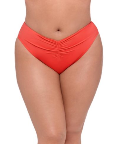 Женский слитный купальник S3 Apparel Smoothing and Sculpting Cinch Front High Cut Bikini