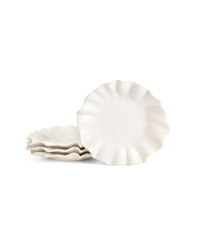 Marchesa Lotus Salad Plates, Set of 4