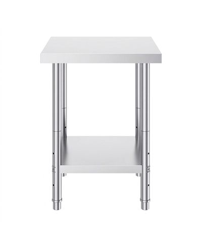 SUGIFT Stainless Steel Prep Table 24 x 24 x 31 in 700 lbs Load Capacity
