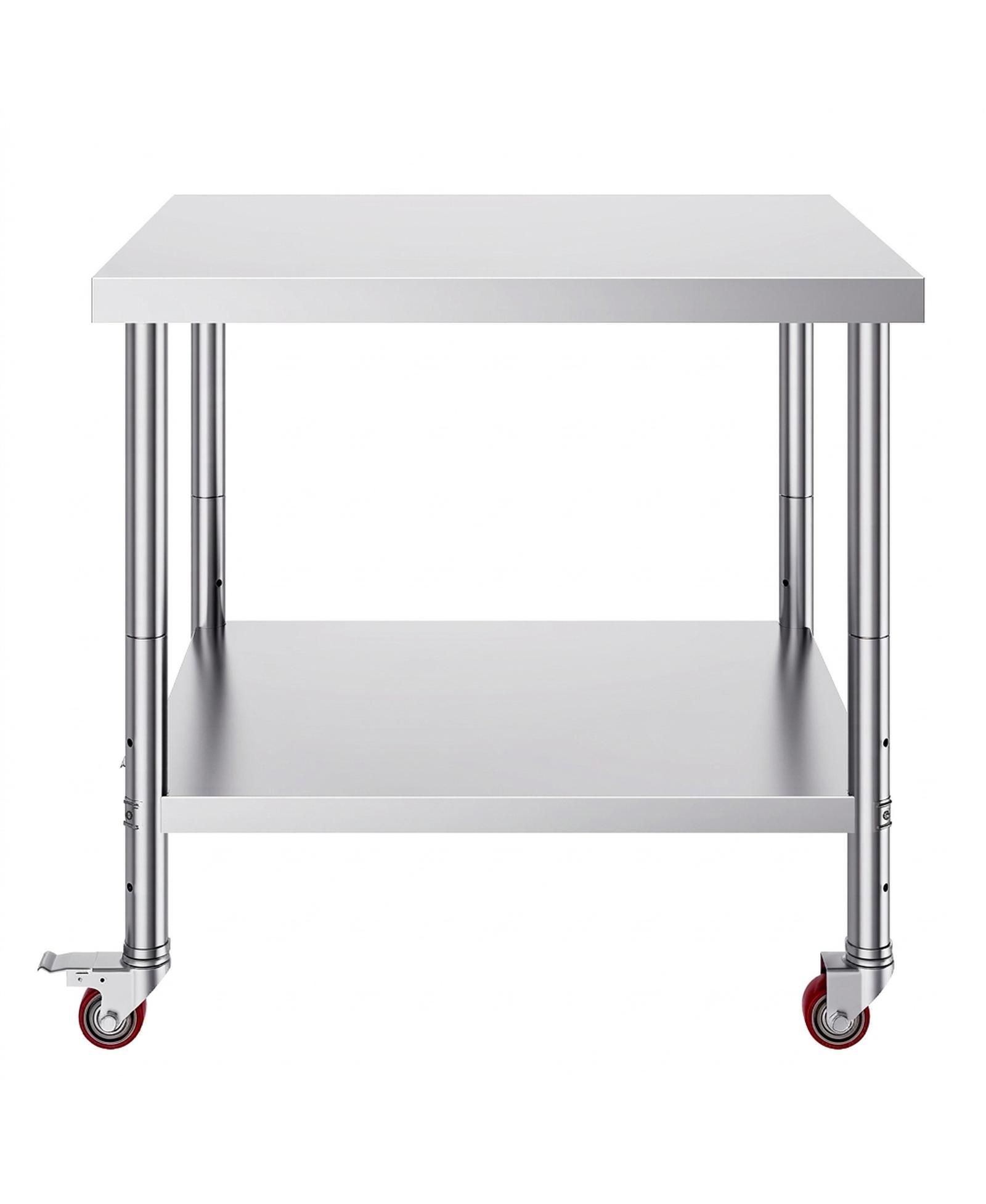 SUGIFT Stainless Steel Work Table 36 x 30 x 34 in 700 Lbs Load Capacity
