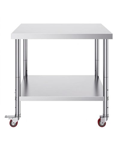 SUGIFT Stainless Steel Work Table 36 x 30 x 34 in 700 Lbs Load Capacity