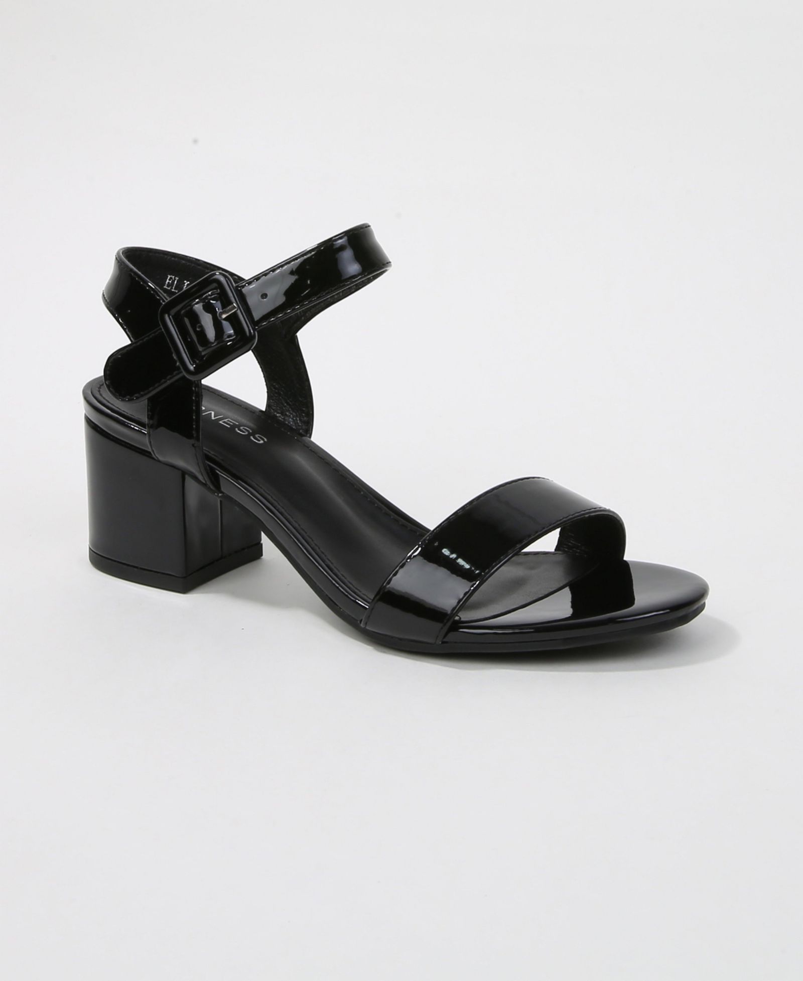 BERNESS Women's Elisha Classic Strap Block Heel Dress Sandals