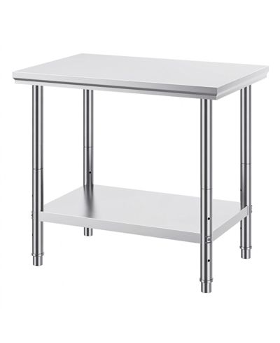 SUGIFT Stainless Steel Prep Table 900x600x800 mm 700 lbs Load Capacity